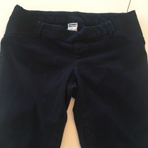 Old Navy Maternity Black Pixie Pants